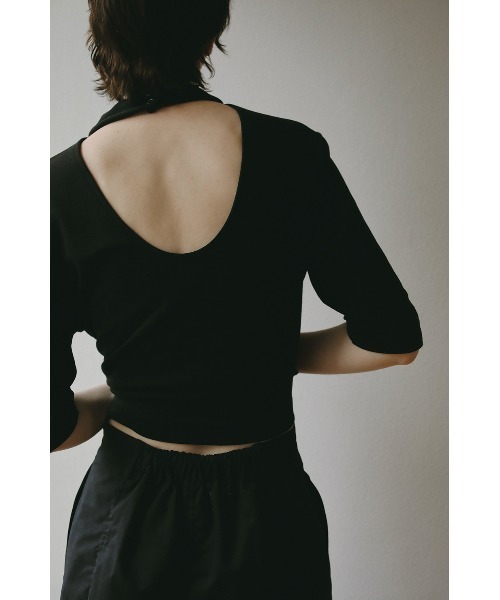 tシャツ MANOF/マノフ/BACK OPEN CUT TOPS レディース MANOF tシャツ MANOF/マノフ/BACK OPEN CUT TOPS レディース