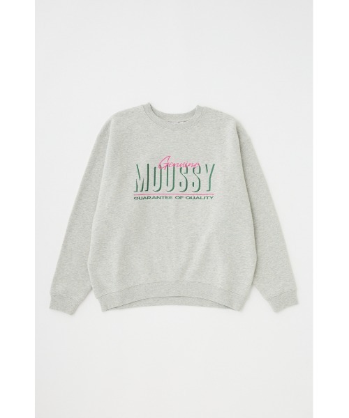 トレーナー スウェット SHADOW MOUSSY プルオーバー レディース MOUSSY トレーナー スウェット SHADOW プルオーバー レディース