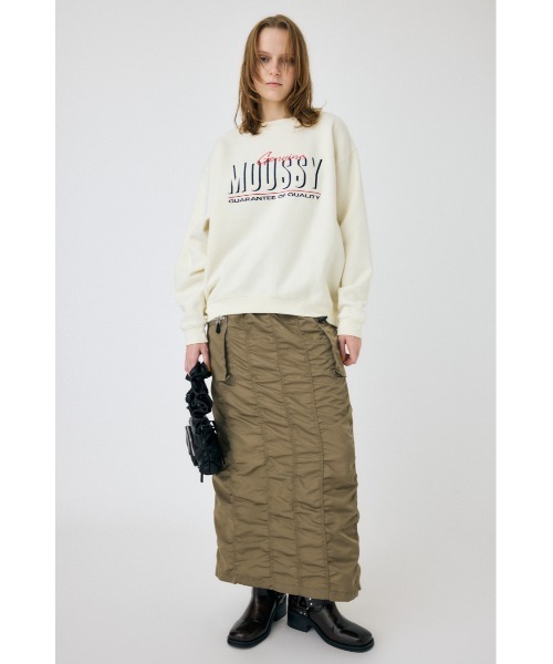 shadows スウェット 2 トレーナー MOUSSY トレーナー スウェット SHADOW プルオーバー レディース