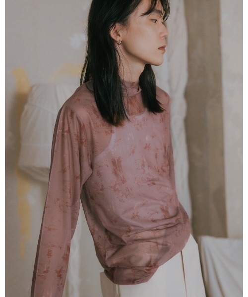 Etrarium tシャツ KOE” Sheer tops シアートップス レディース メンズ