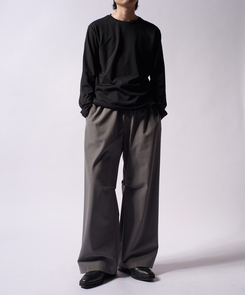 Lui's tシャツ SHINE BASIC ショート丈カットソー メンズ