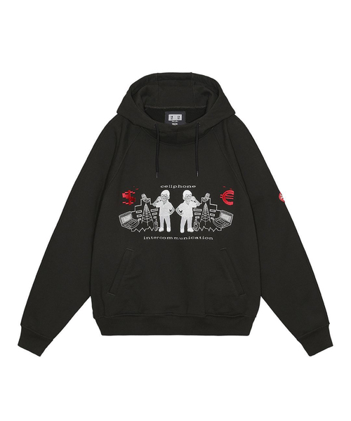 C.E CAVEMPT スウェットハイネックパーカーm 黒ブラック