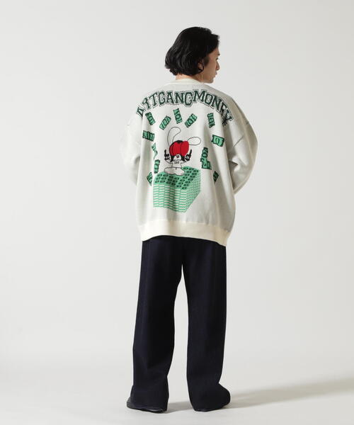 WHITELAND（ホワイトランド） ニット セーター SKOLOCT×WHITELAND 