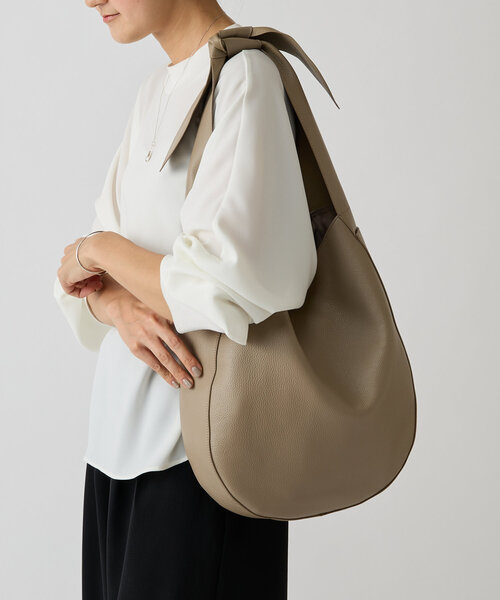 LIVETART トートバッグ リボンレザートートBAG レディース