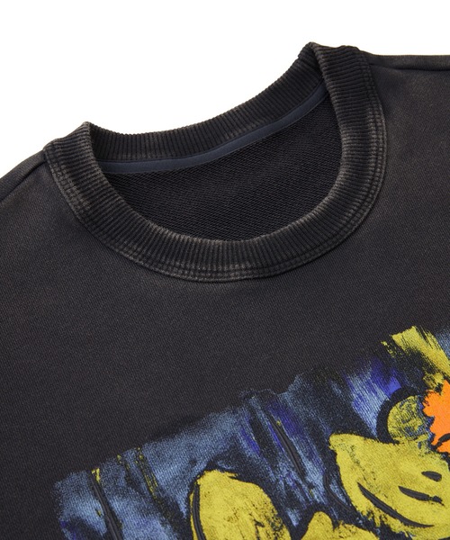 トレーナー スウェット Hand-drawn Floral Print Sweatshirt / フローラルプリントスウェット レディース メンズ JNBY トレーナー スウェット Hand-drawn Floral Print