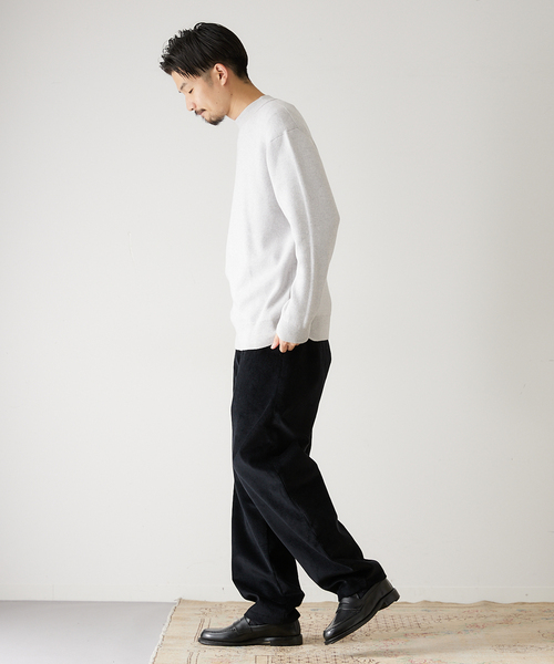 「417 EDIFICE」 長(zhǎng)袖ニット SMALL ブラック メンズ