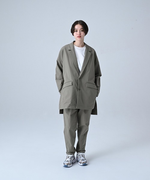New Balance MET24 グレー パンツスーツ上下 New Balance（ニューバランス） スラックス パンツ MET24 Tuck Slim