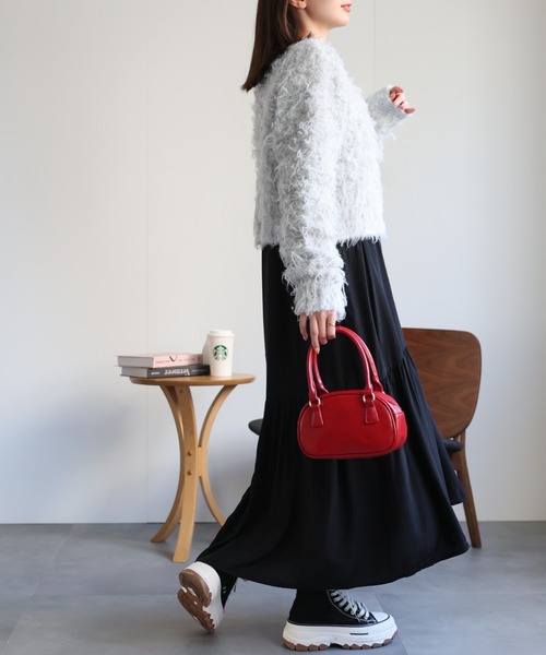 「sakishimatokyo」 ニットカーディガン FREE ピンク レディース_画像5