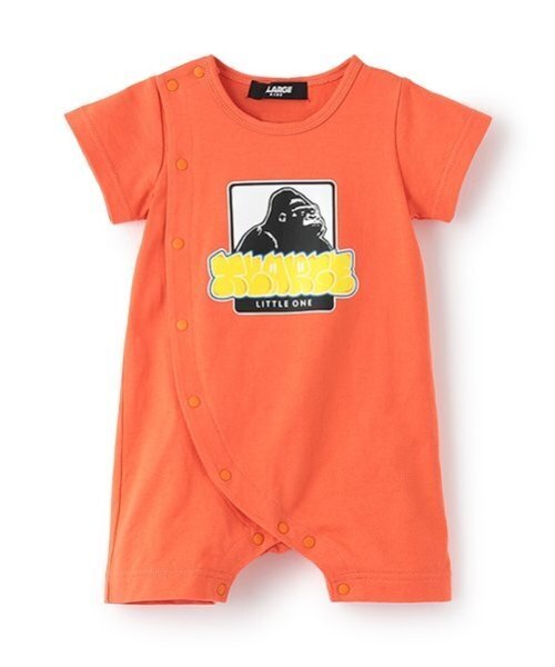 XLARGE KIDS ベビー用ロンパース、カバーオール（色：オレンジ系