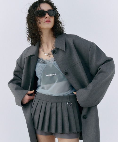 JOSE MOON スカート PLEATS MINI SKIRT/プリーツミニスカート