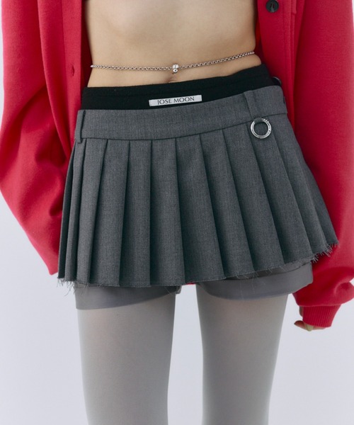 JOSEMOON★プリーツミニスカート JOSE MOON スカート PLEATS MINI SKIRT/プリーツミニスカート