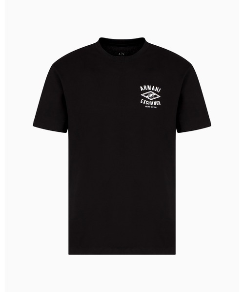 【新品】AX アルマーニエクスチェンジ 半袖Tシャツ ロゴ ブラック 黒 XS ARMANI EXCHANGE tシャツ 「A|X アルマーニ エクスチェンジ」AX