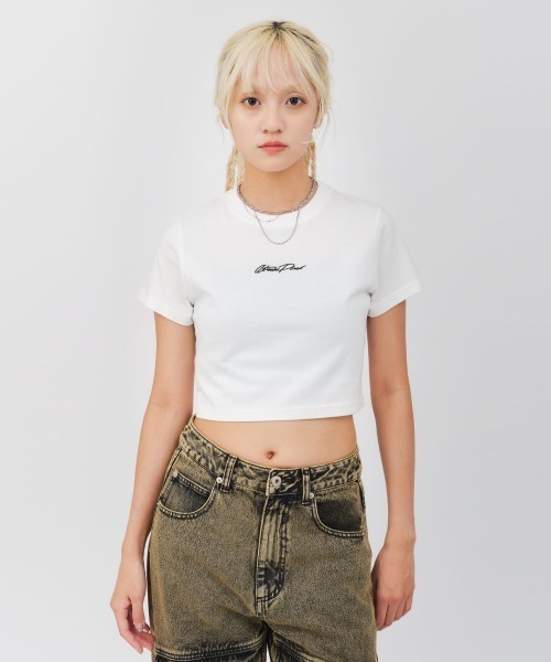 tシャツ atmos pink Classic Embroidery Logo Short T-shirt / アトモス ピンク クラシック エンブロ