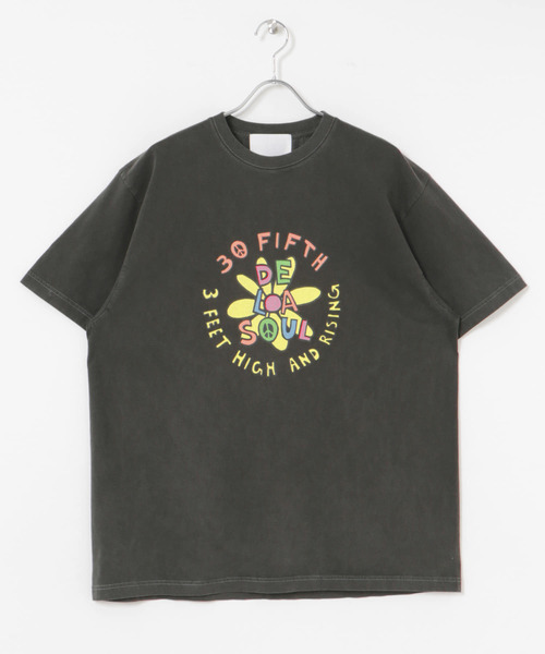 新品 DE LA SOUL リンガーTシャツ　Lサイズ 再入荷！残り僅か！ 新品 DE LA SOUL リンガーTシャツ Lサイズ 再入荷！残り僅か