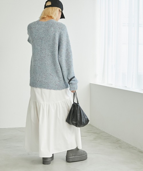 「Chaco closet」 ショートブーツ L グレー レディース_画像9