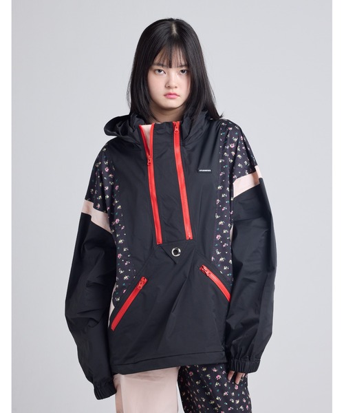 Little sunny bite◆nylon pull over/ナイロンプルオーバートップス/S/ナイロン/IVO/LSB-LTOP-014W little sunny bite (リトルサニーバイト)nylon pull over