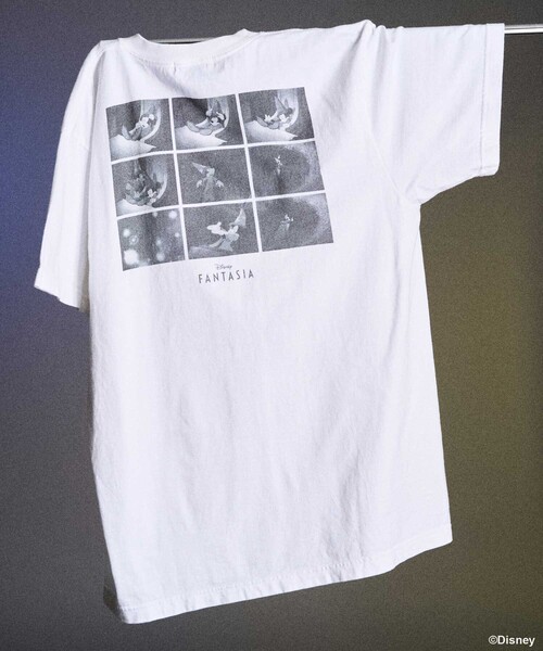 tシャツ 「DISNEY FANTASIA」 9ボックスバックプリント Tシャツ//ディズニー/ファンタジア/ミッキーマウス レディース