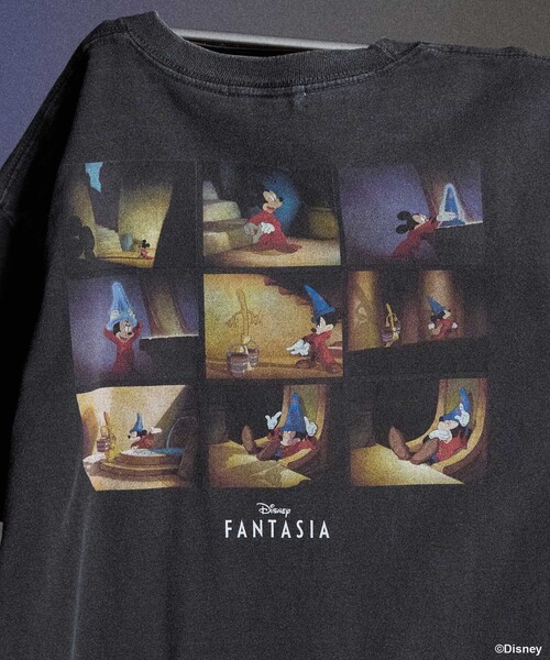 [新品未使用】MOUSSY ディズニーファンタジア シャツ Disney SERIES CREATED by MUS | MD FAMOUS SCENE シャツ / FANTASIA