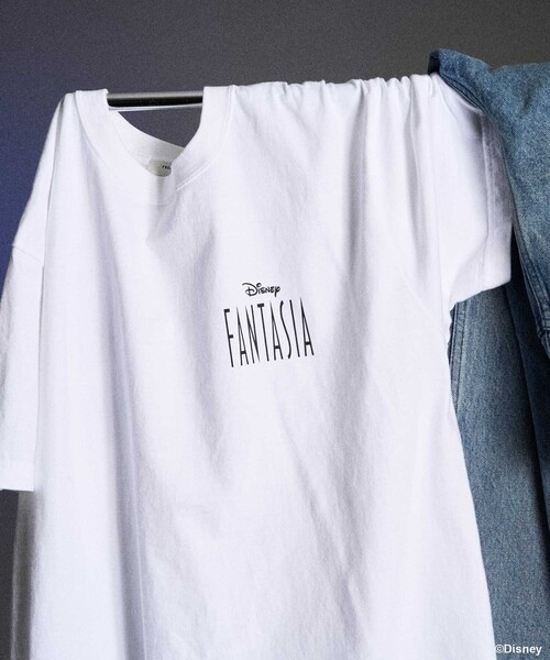 tシャツ 「DISNEY FANTASIA」 9ボックスバックプリント Tシャツ//ディズニー/ファンタジア/ミッキーマウス レディース FREAK'S STORE tシャツ 「DISNEY FANTASIA」 9ボックスバック