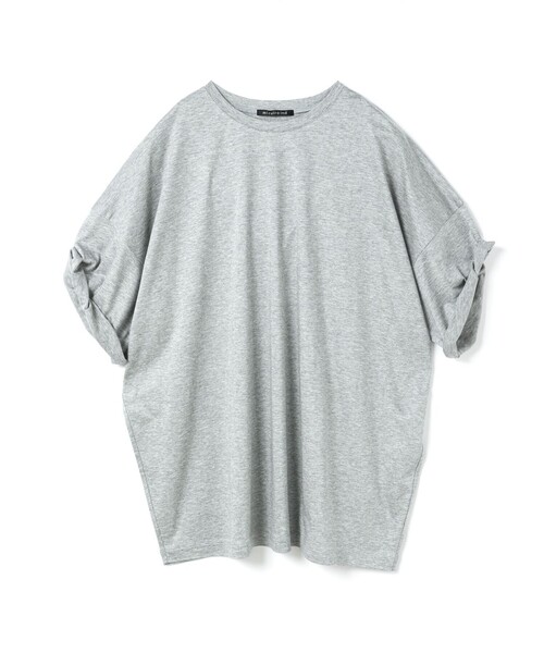 mizuiroind（ミズイロインド） tシャツ ロールアップスリーブワイドT
