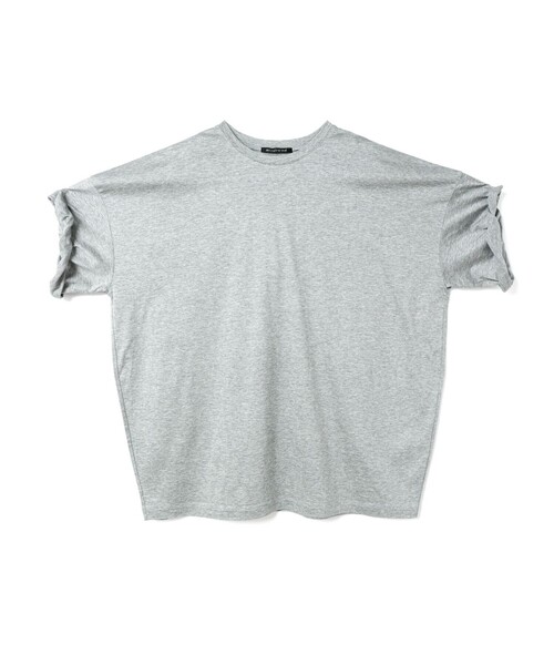 mizuiroind（ミズイロインド） tシャツ ロールアップスリーブワイドT