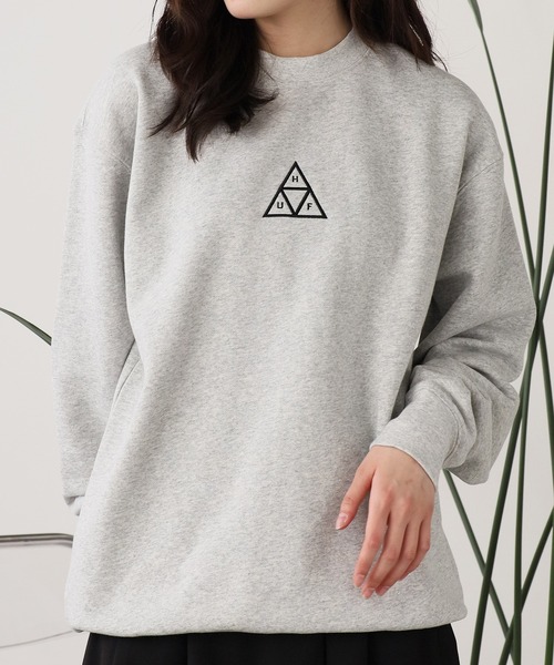 ◆HUF◆SET Triple Triangle Crewneck スウェットシャツ HUF-SET-TRIPLE-TRIANGLE-