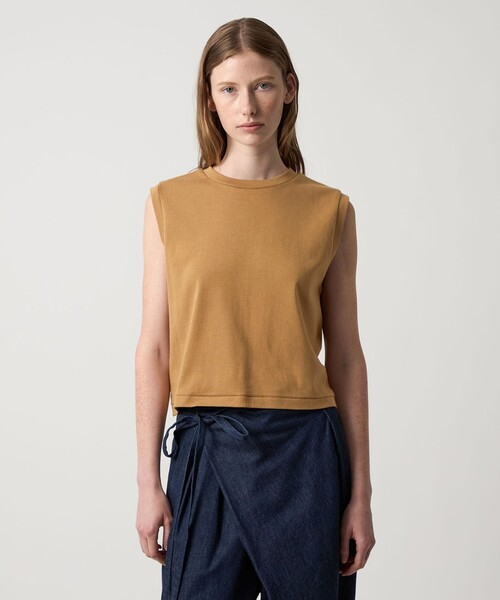 tシャツ 「Steven Alan」ノースリーブ Tシャツ レディース