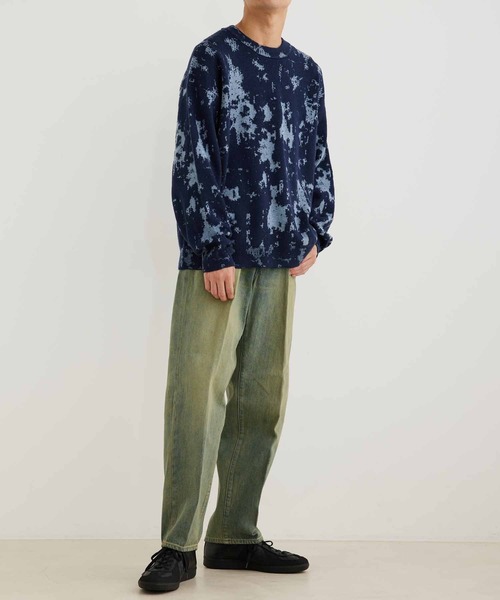 アダムエロペ モヘアライクニット ライトグリーン セール】【ドラマ着用】モヘヤプルオーバー（ニット/セーター）｜ADAM