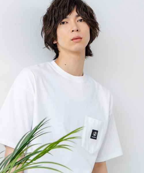 brknhome tシャツ 「brknhome/ブロークンホーム」クルーネックポケット 
