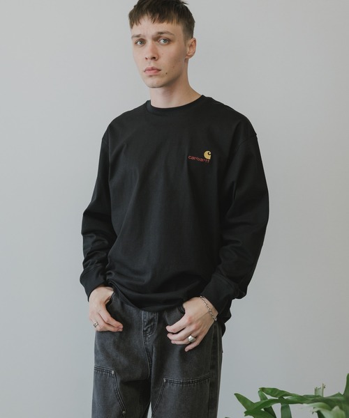 carhartt wip スウェットtシャツ ハドソンスウェットシャツ