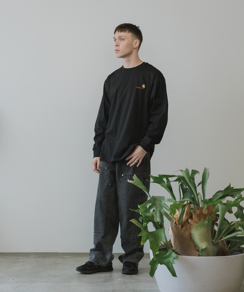 カーハート WIP メンズ 長袖Tシャツ I033985 0D2XX carhartt WIP カーハート ダブリューアイピー L/S DETROIT