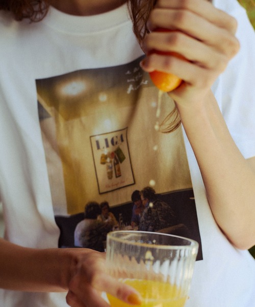 tシャツ 「KENNEDY MAGAZINE for ADAM ET ROPE'」別注T-SHIRT レディース ADAM ET ROPÉ FEMME(アダム エ ロペ ファム) / 【KENNEDY