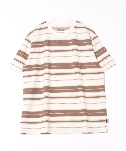 Eddie Bauer tシャツ マルチボーダー 半袖 Tシャツ メンズ