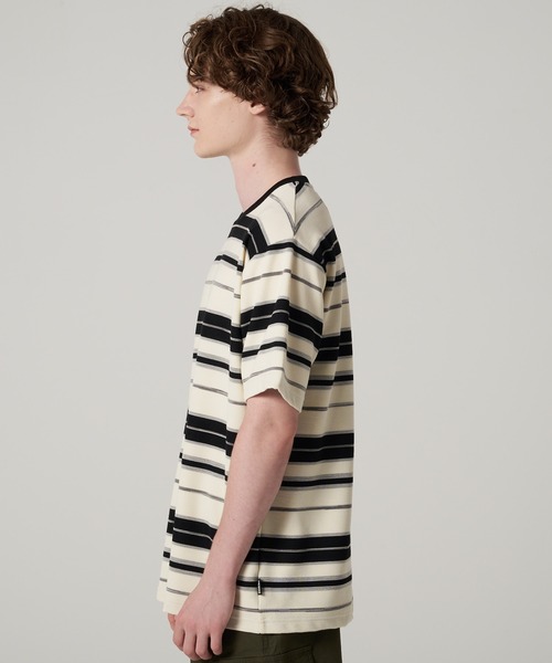 Eddie Bauer tシャツ マルチボーダー 半袖 Tシャツ メンズ