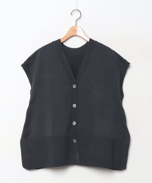 「UNITED ARROWS」 ニットベスト - グレー レディース