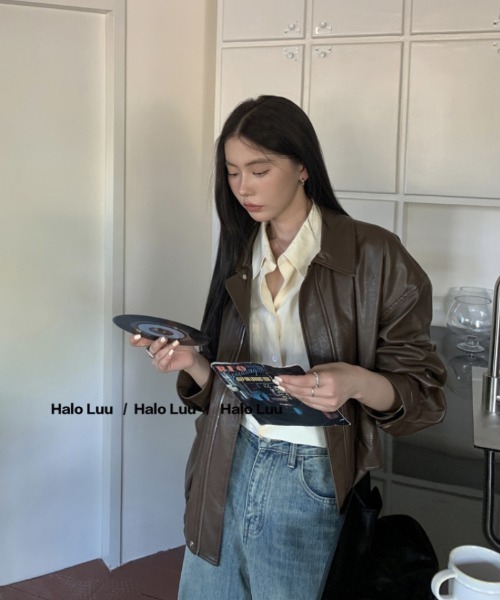 「おしゃれスタ」 ブルゾン M ブラック レディース_画像9