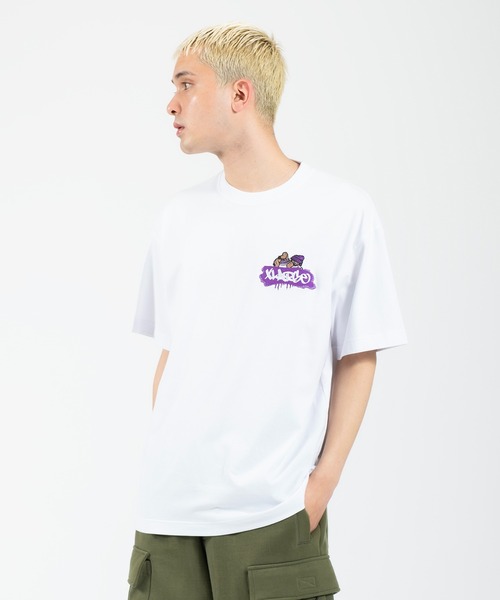 「XLARGE」 半袖Tシャツ S パープル メンズ