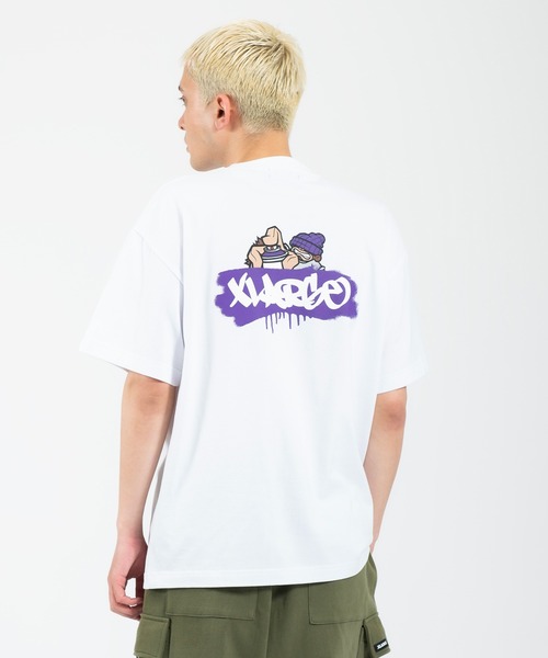 「XLARGE」 半袖Tシャツ S パープル メンズ