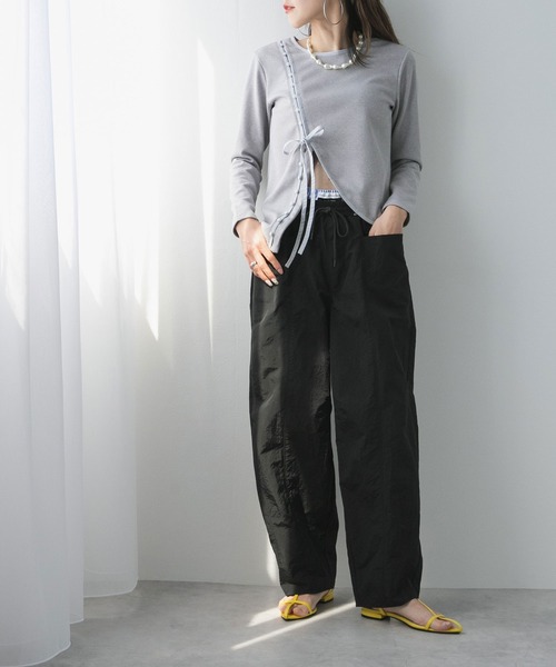 「bohmal」 長(zhǎng)袖カットソー MEDIUM ブラック レディース