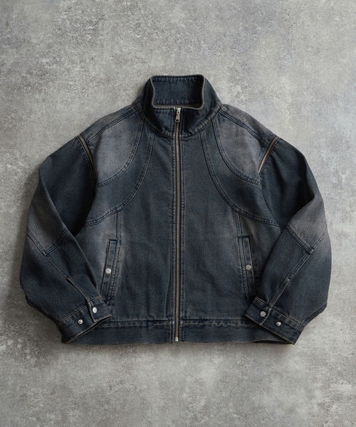 ADRER」 デニムジャケット M ブラック メンズ ADRER（アドラー