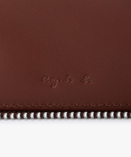 agnes b.（アニエスベー） 二つ折り 二つ折り財布 財布 レザー