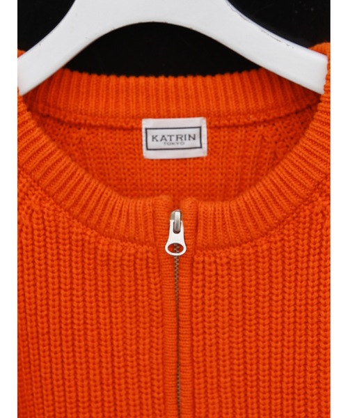 Katrin TOKYO カーディガン zip knit cardigan レディース : ZOZOTOWN