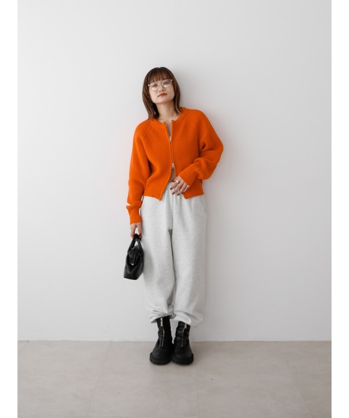 Katrin TOKYO カーディガン zip knit cardigan レディース : ZOZOTOWN