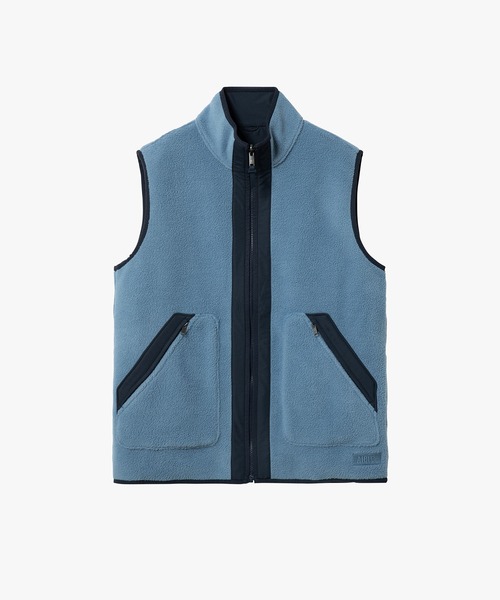 AIGLE（エーグル） ベスト ジレ リバーシブルフリースベスト T-Kit