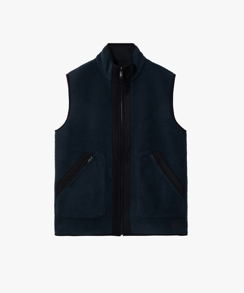 AIGLE（エーグル） ベスト ジレ リバーシブルフリースベスト T-Kit