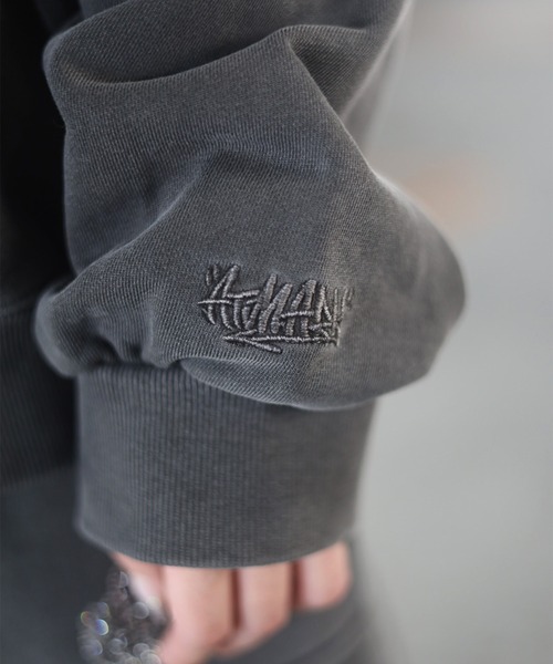 ATMARK パーカー 「2サイズ展開 / UNISEX クラウンロゴラインストーン 