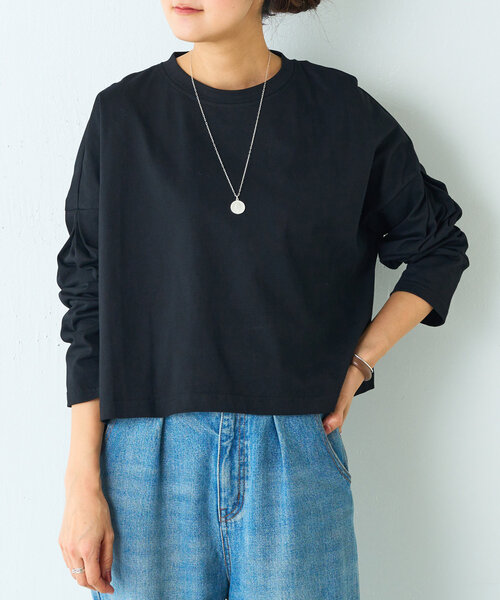 BEARDSLEY（ビアズリー） 長袖カットソー FREE ブラック レディース