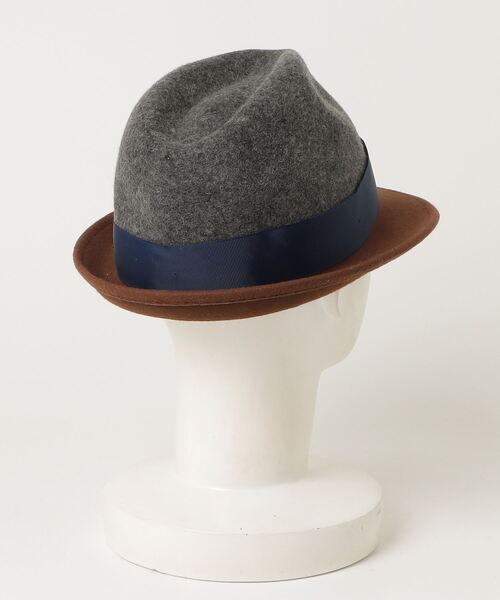 「grace hats」 ハット - グレー レディース_画像2