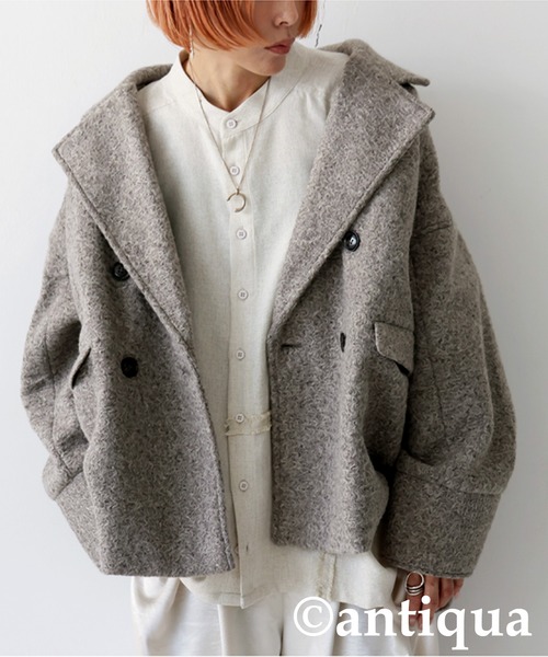 antiqua（アンティカ） ジャケット テーラードジャケット カール