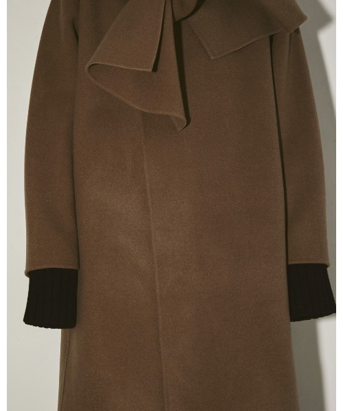 TODAYFUL 「TODAYFUL」 ノーカラーコート 36inch モカ レディース